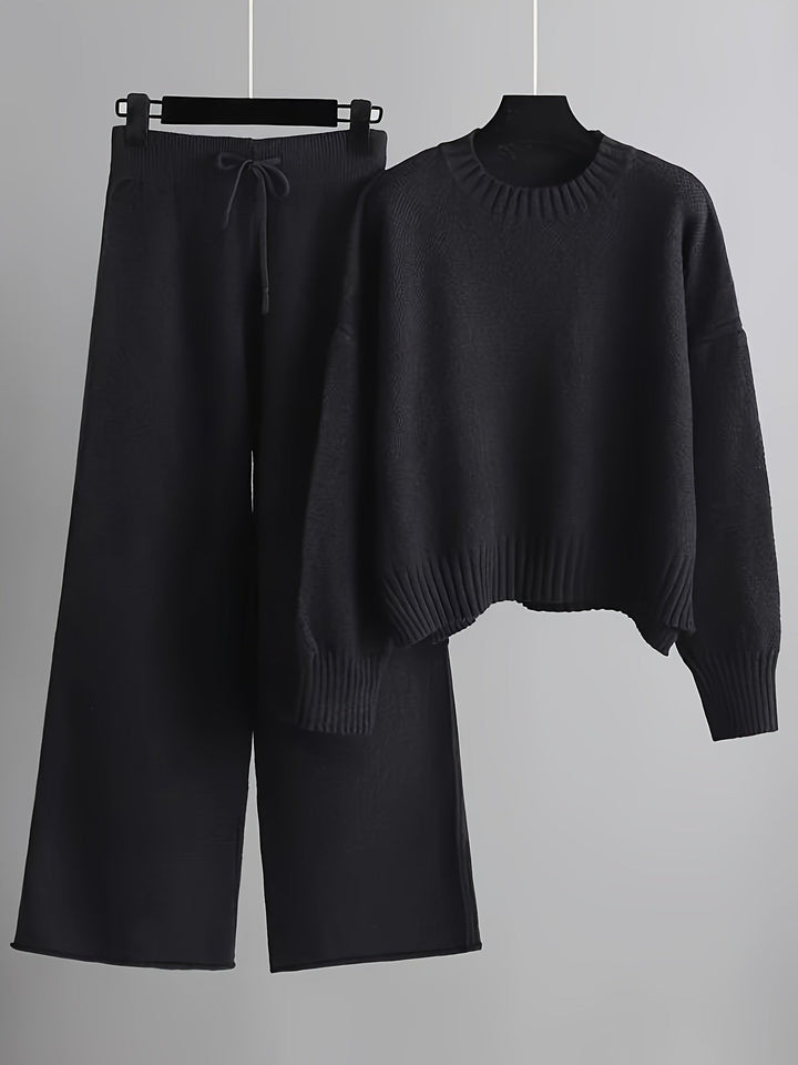 Emily Cozy Knit Loungewear Set