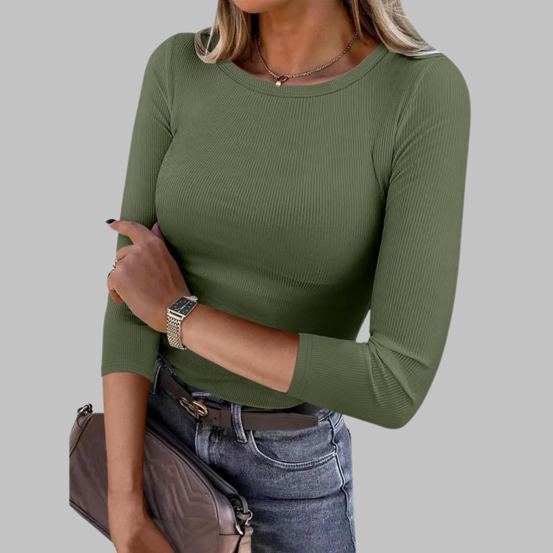 Davina Crew Neck Tops
