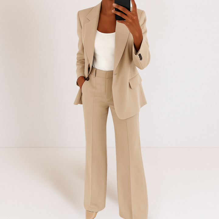 Melynda Stylish Two-Part Suit Set Suits