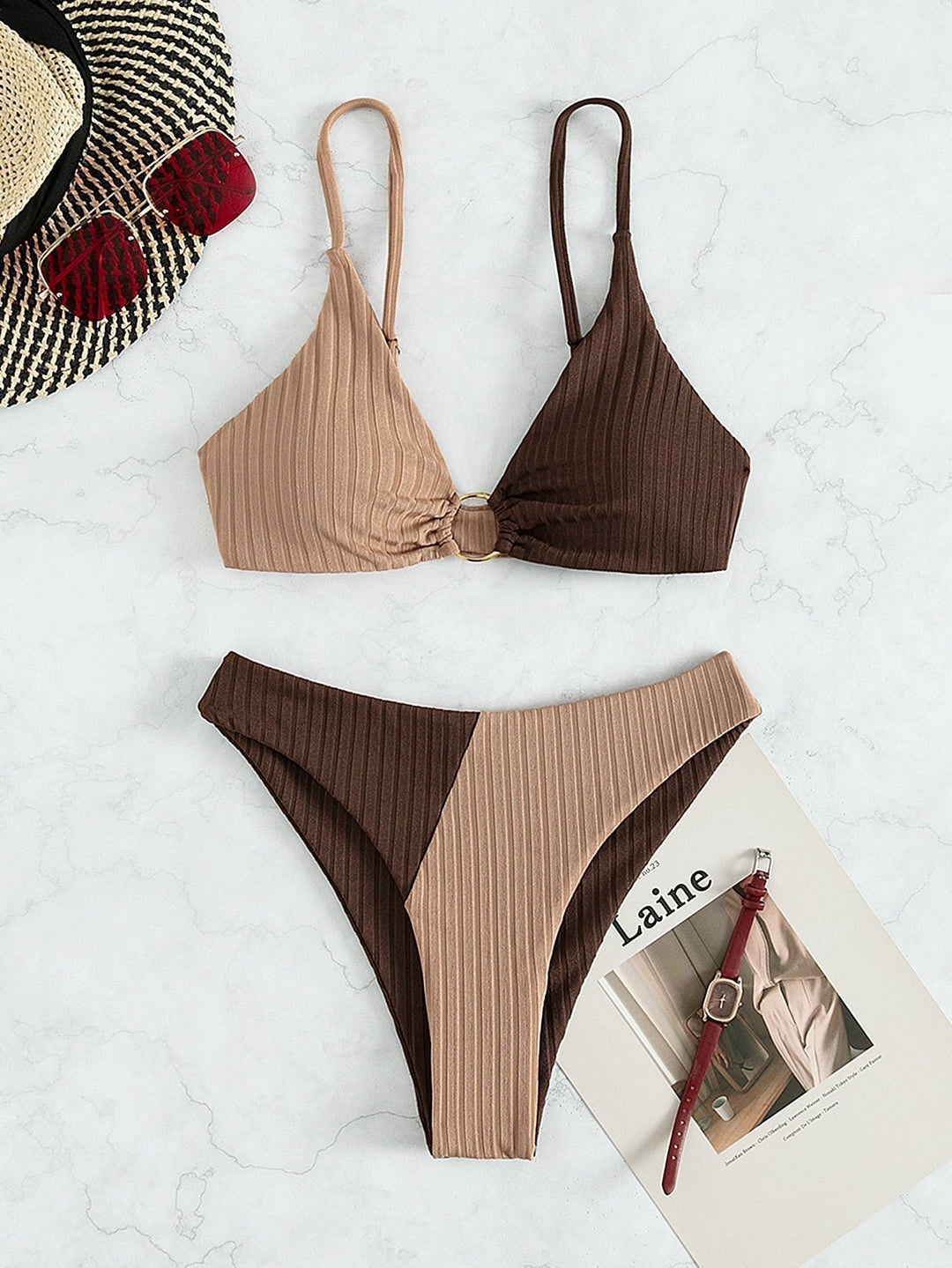 Natalie - Colorblock Bikini