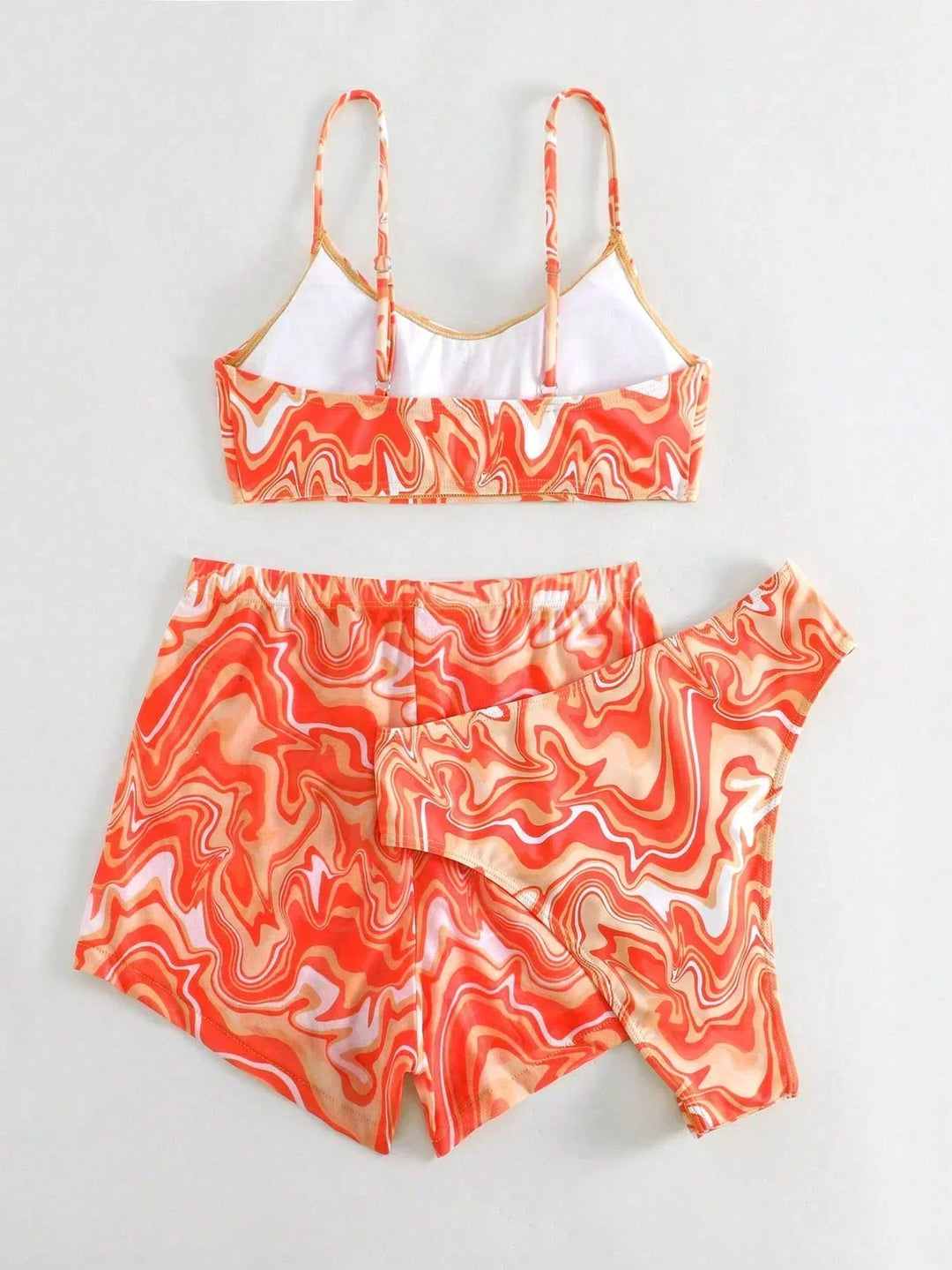 Marilyn - Printed 3-Piece Swim Set