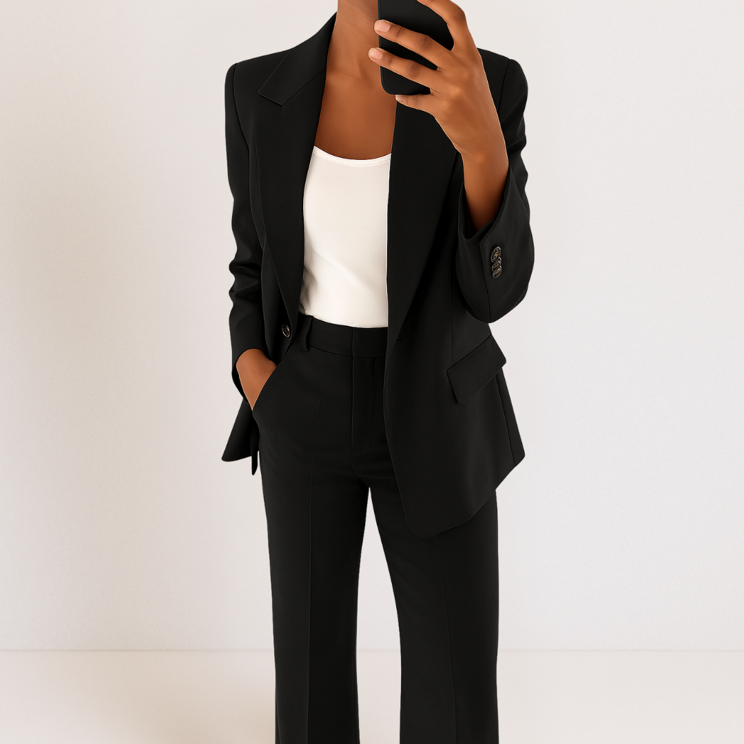 Melynda Stylish Two-Part Suit Set Suits