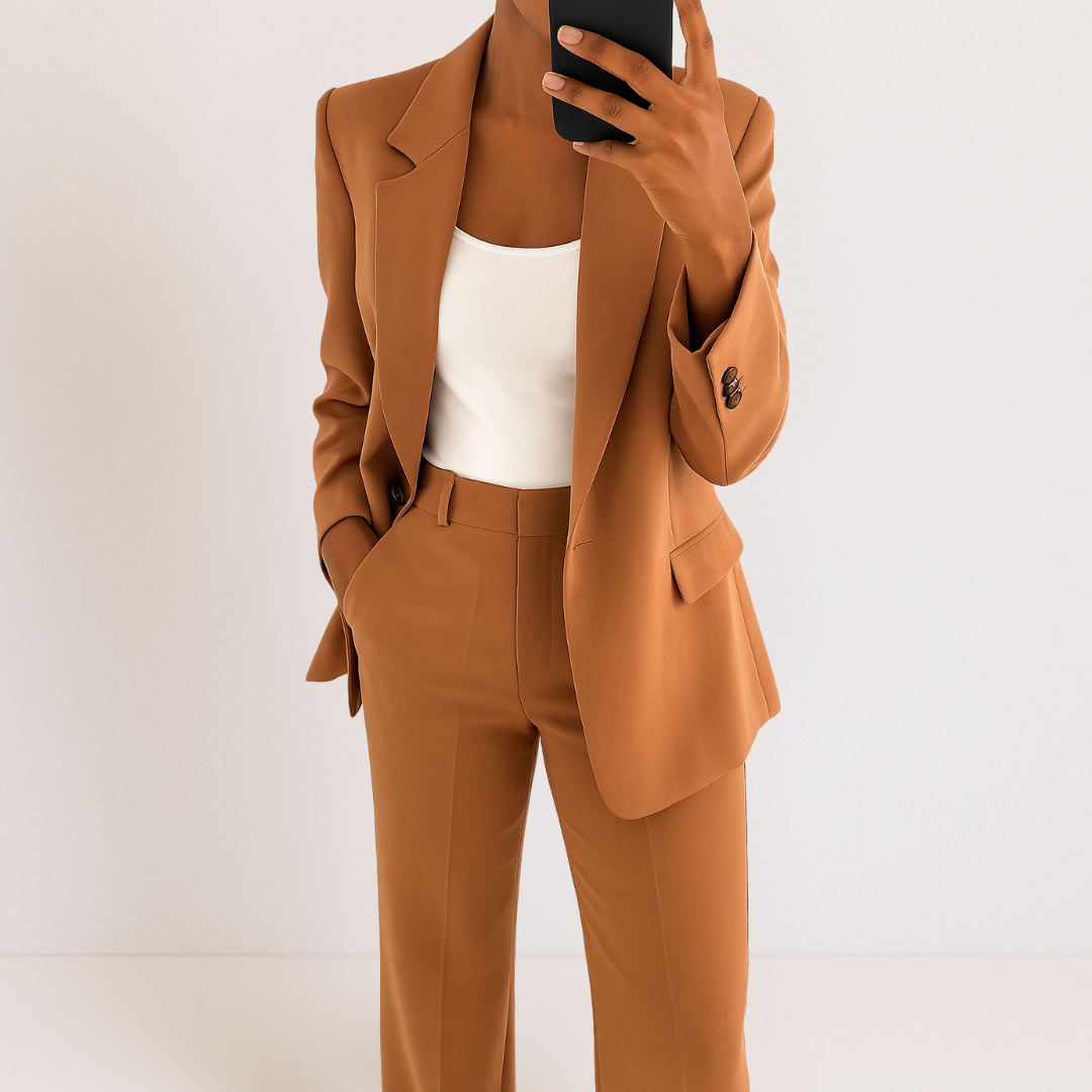 Melynda Stylish Two-Part Suit Set Suits