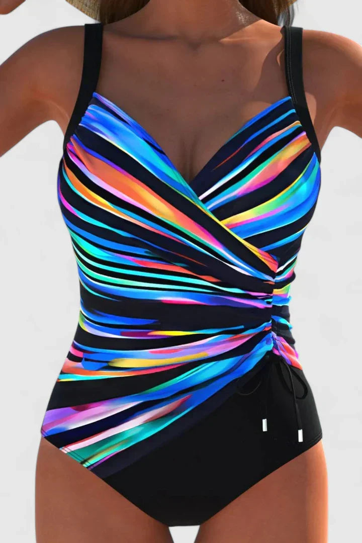 Sorynelle - Elegant Wrap-Style One-Piece Swimsuit