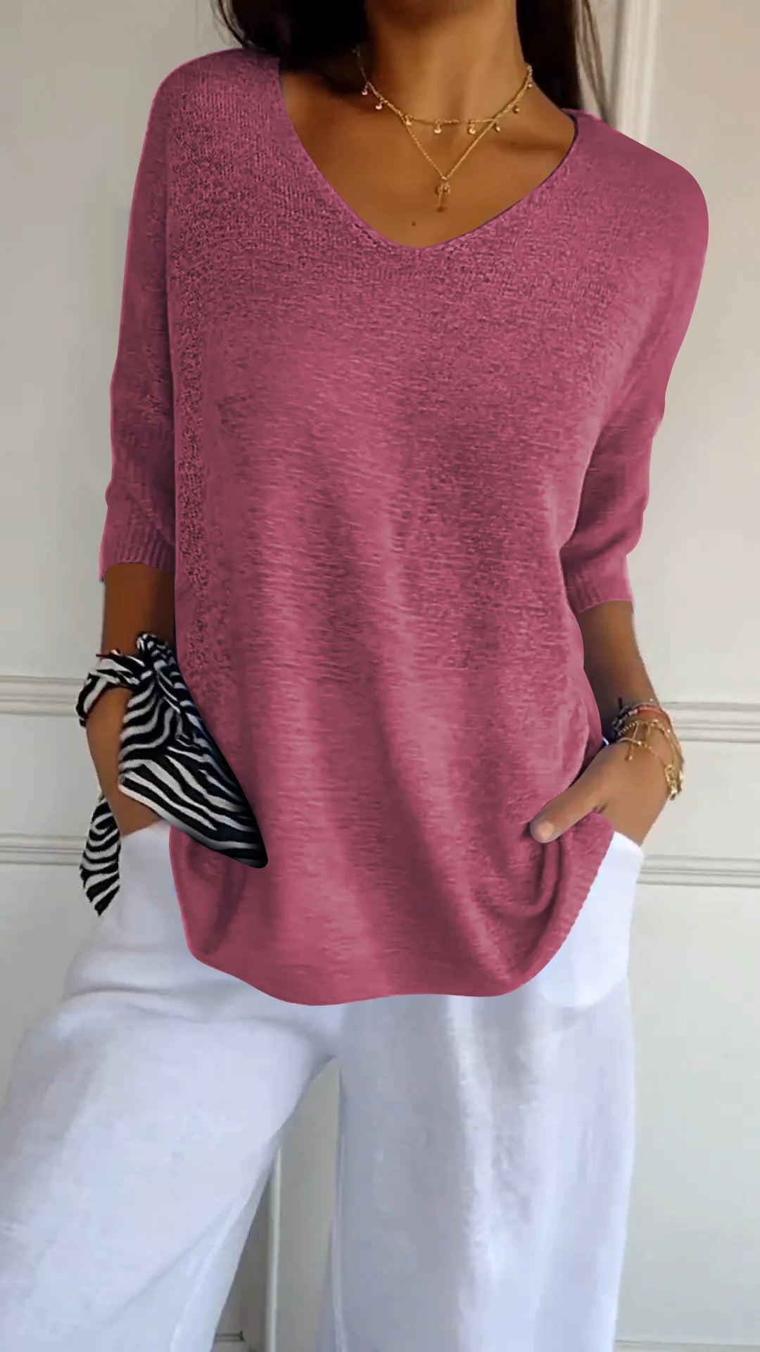 Lauren V-Neck Tops