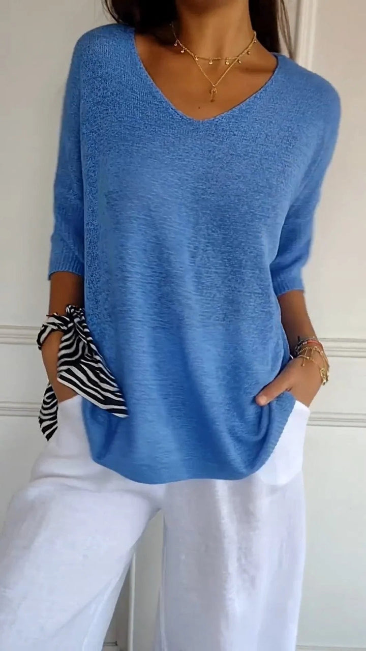Lauren V-Neck Tops