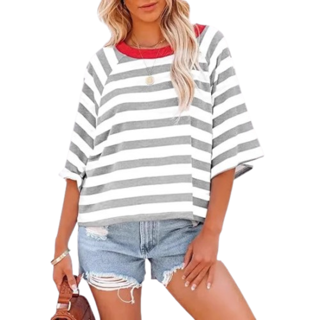 Maosie Crew Neck Tops