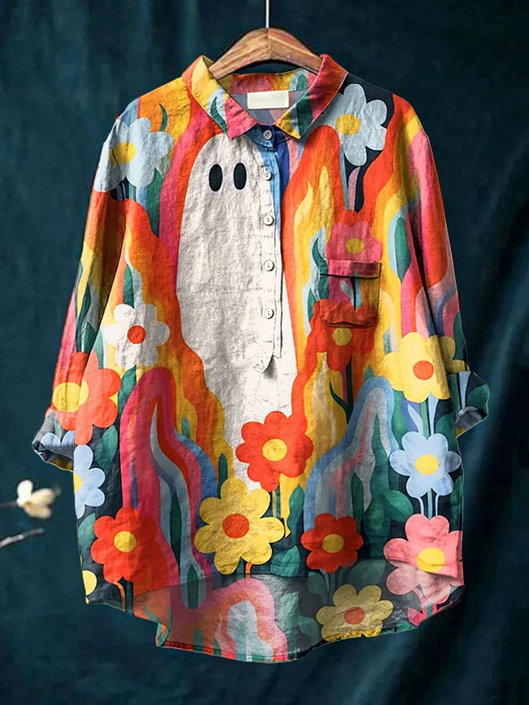 Mayla Plant Art Shirt
