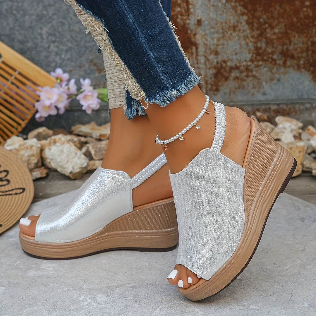 Aurora Wedge Sandals