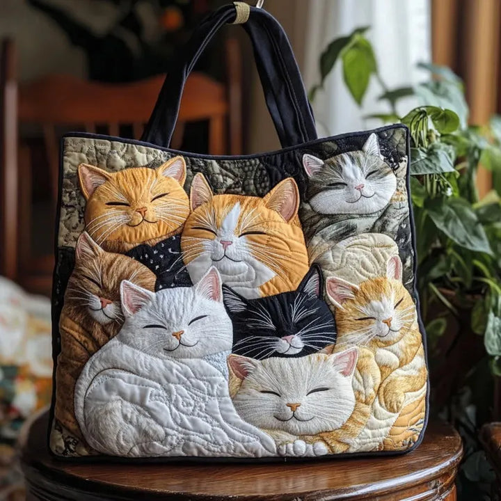 Sleeping Kittens Handmade Bags