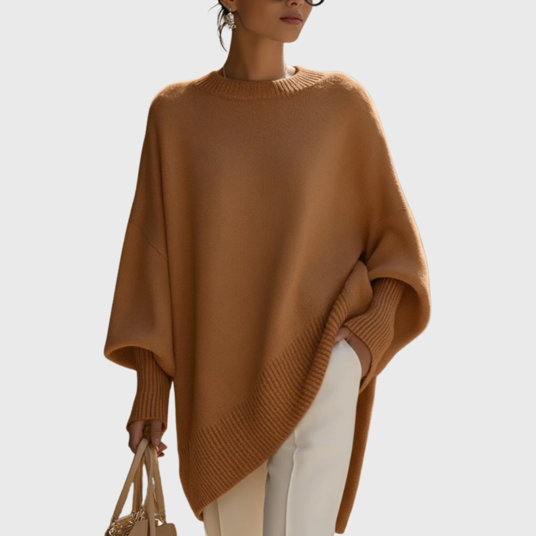 Livia I oversized poncho-sweater Sweaters