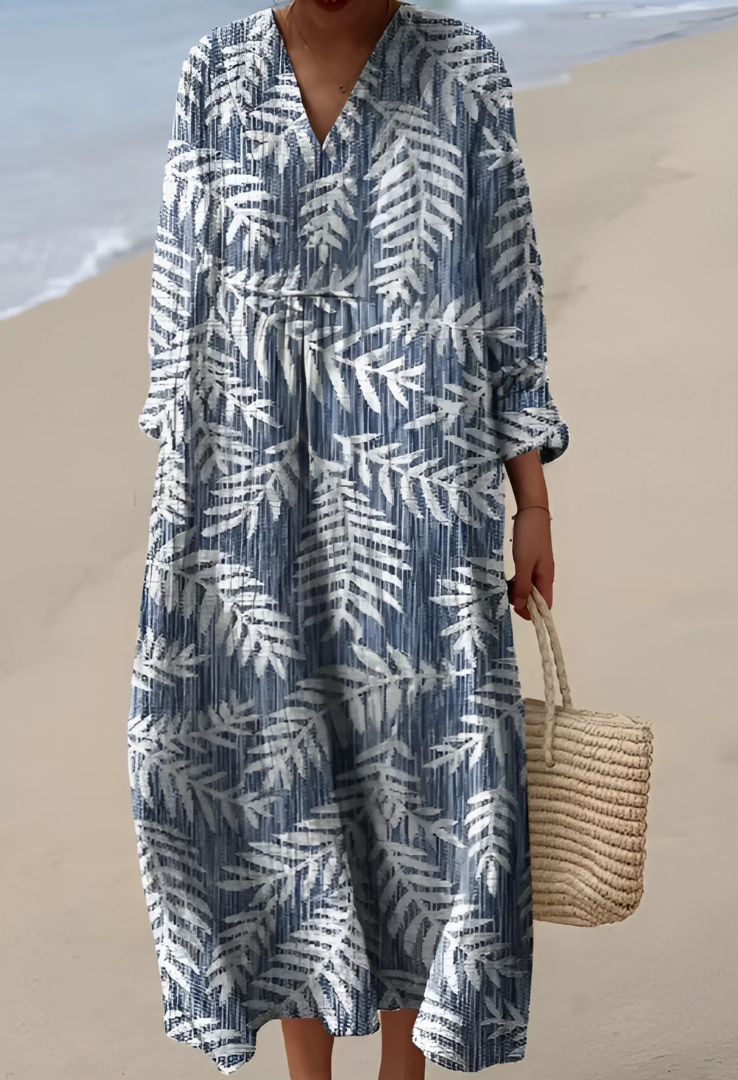Éléonore - Botanical Print Dress