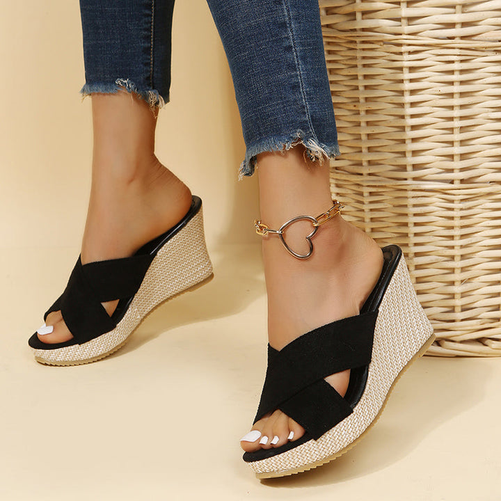 Carla Wedge Sandals