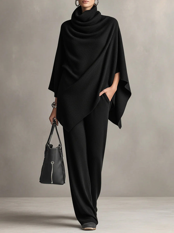 Sarina Elegant Drape Two-Piece Set