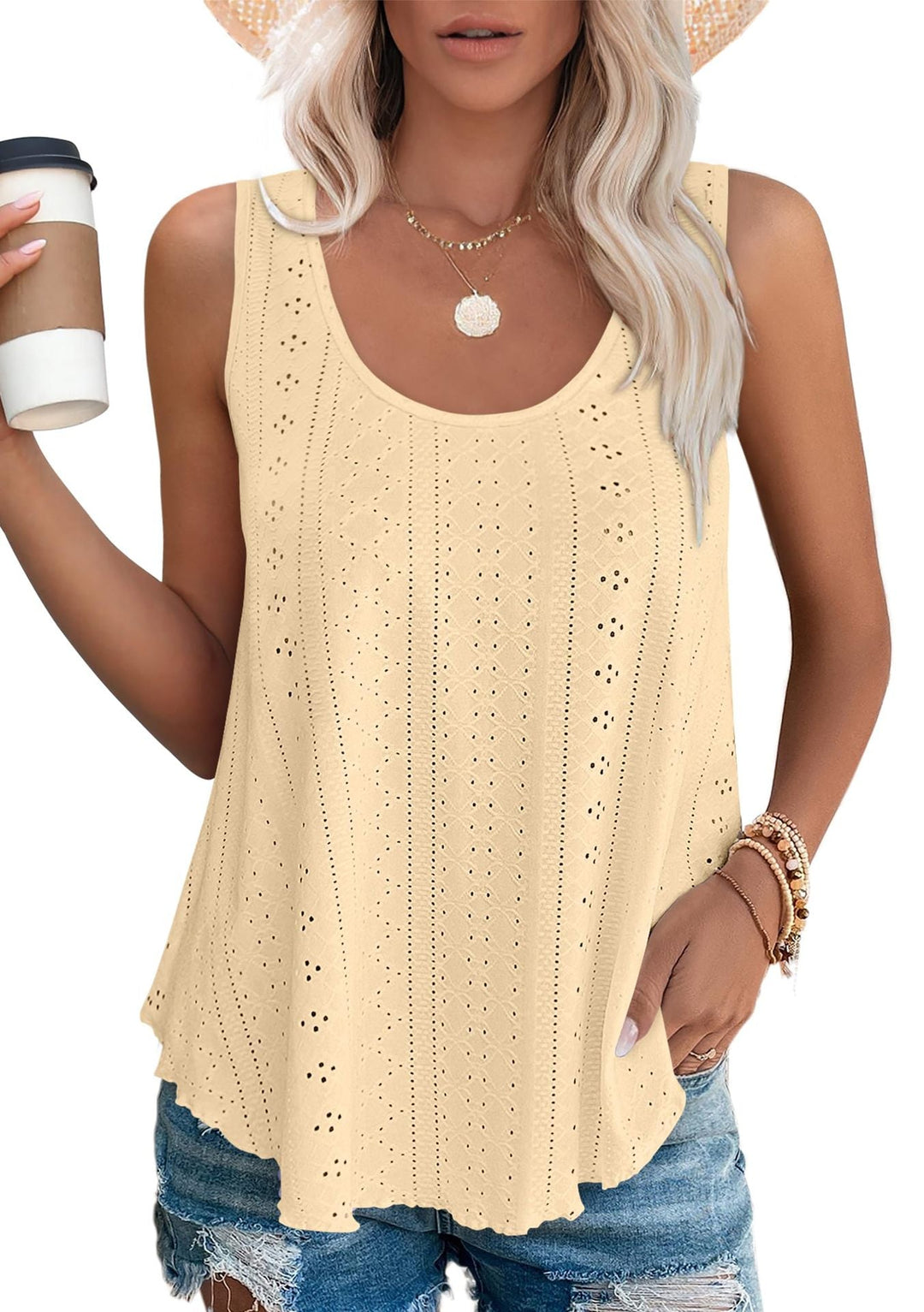 Luzinne Tank Tops