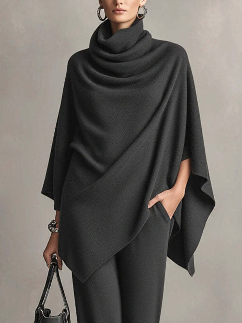 Sarina Elegant Drape Two-Piece Set