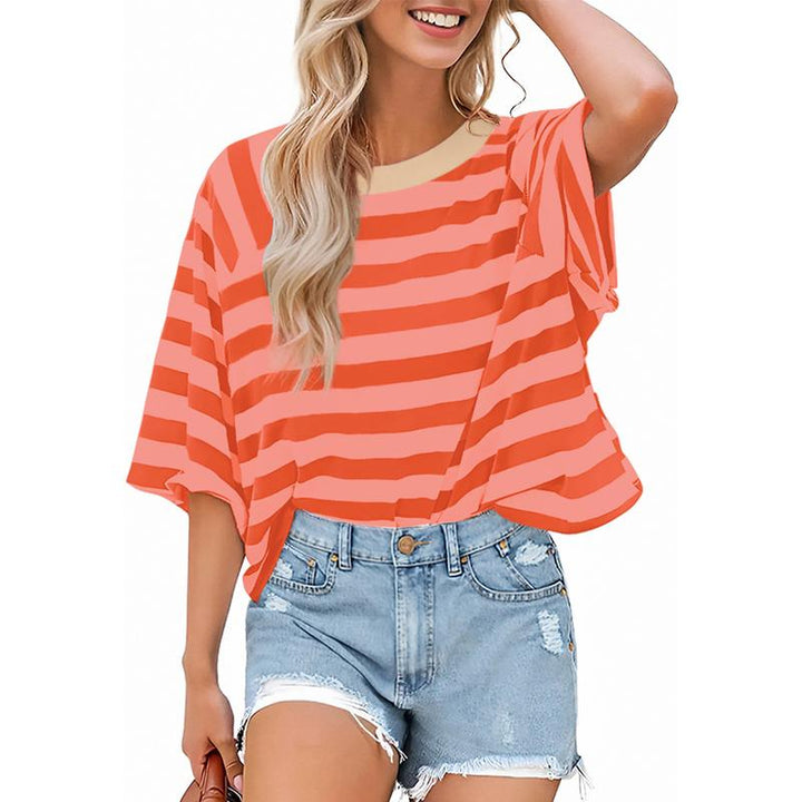 Maosie Crew Neck Tops