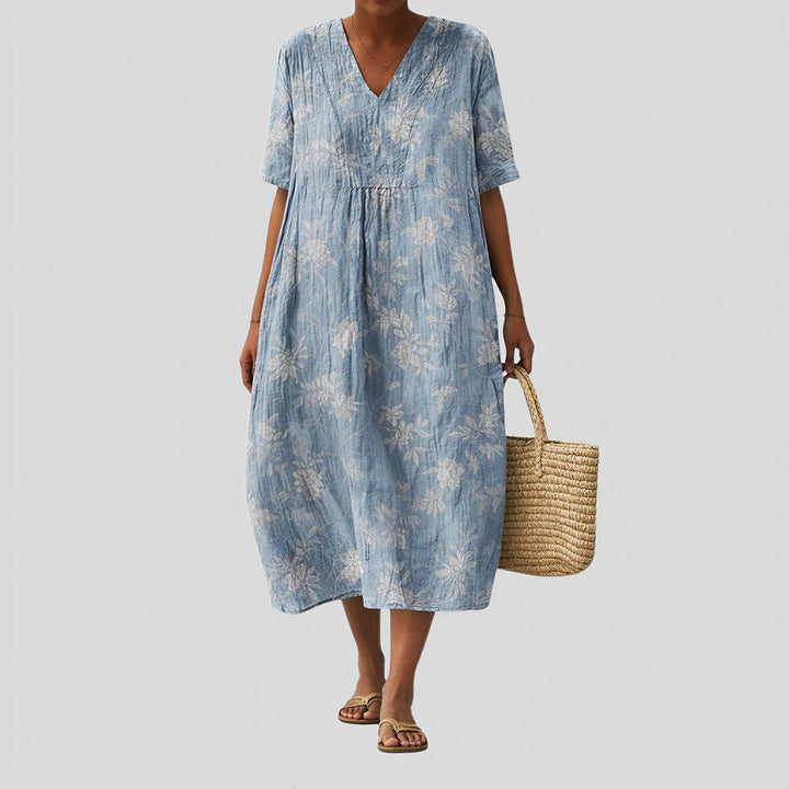 Amélie - Fluid Floral Print Dress