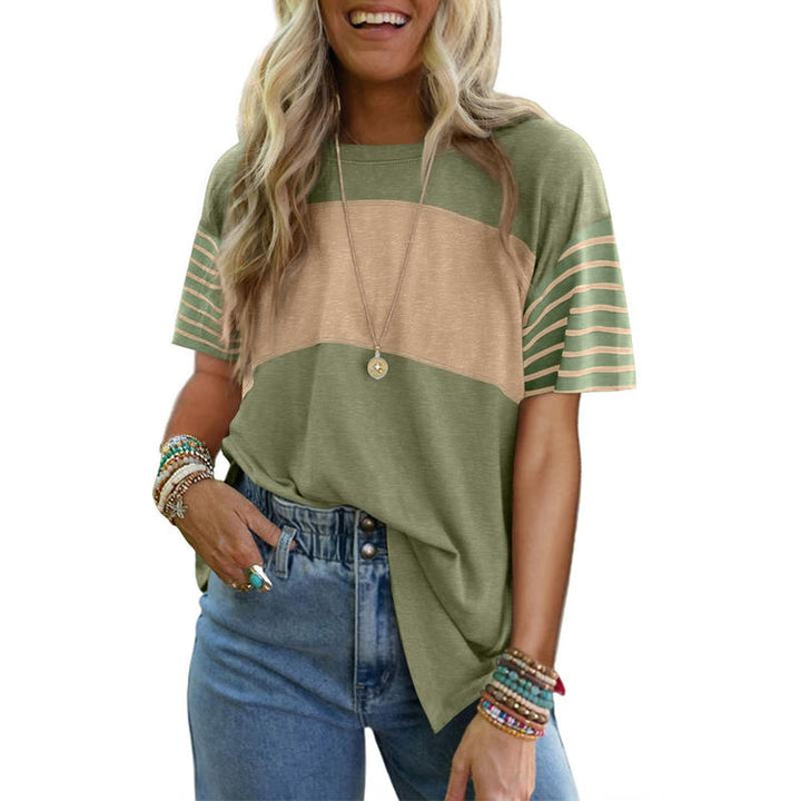 Lenix Crew Neck Tops
