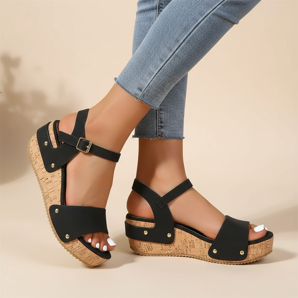 Daniela Wedge Sandals