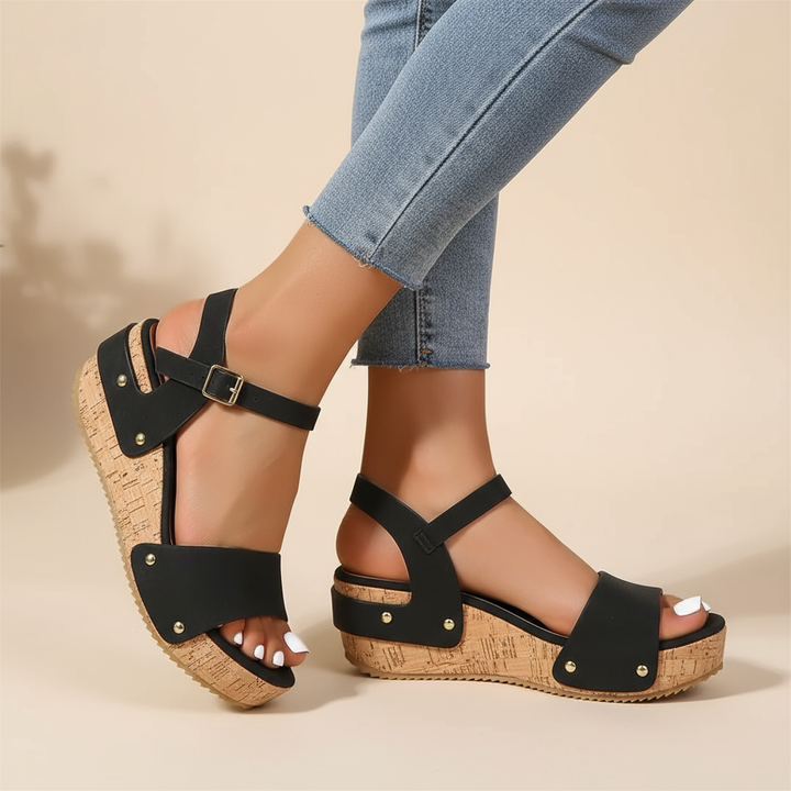 Daniela Wedge Sandals