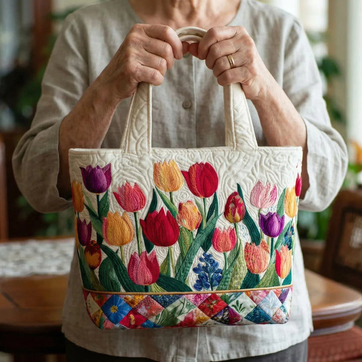 Tulip Garden Handmade Bags