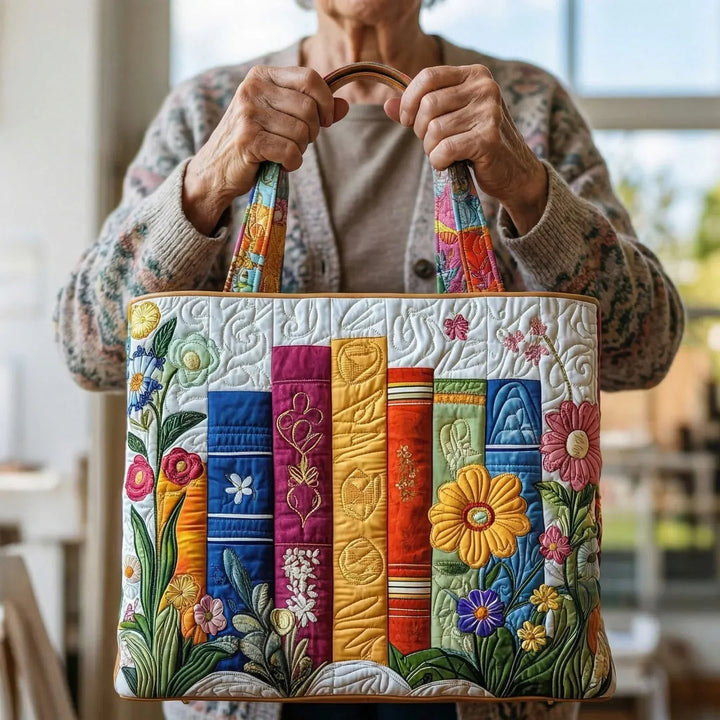 Floral Library Handmade Bags