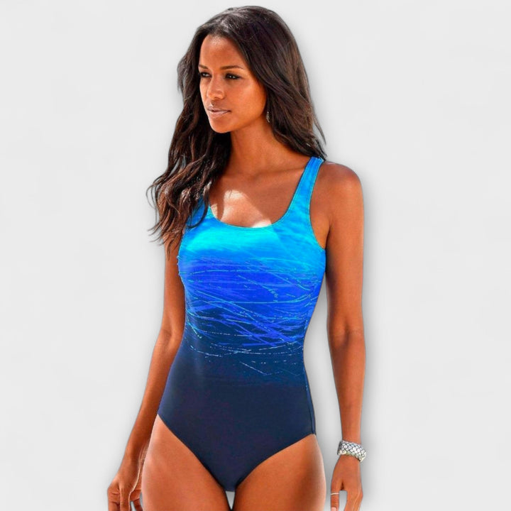 Solène - Ombré One-Piece Swimsuit