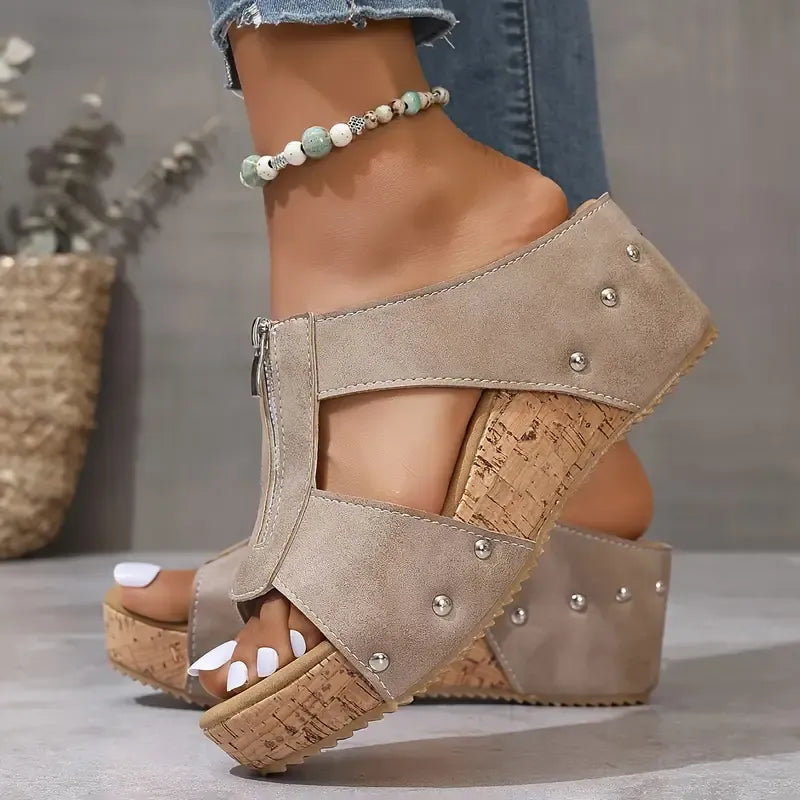 Gigi Wedge Sandals