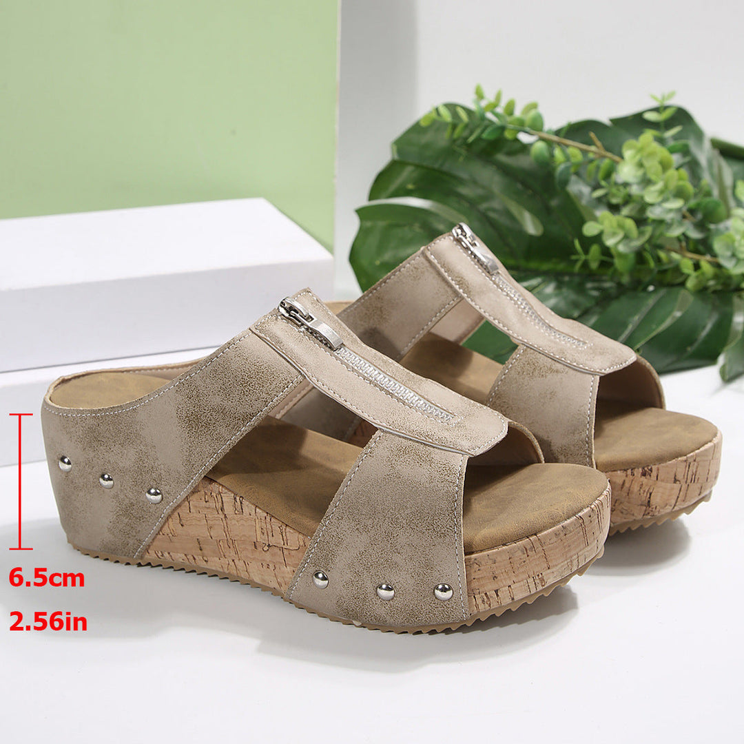 Gigi Wedge Sandals